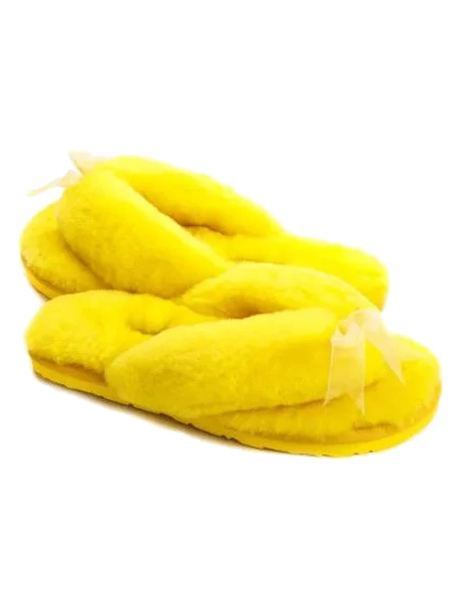 UGG Fluff Flip Flop II Yellow