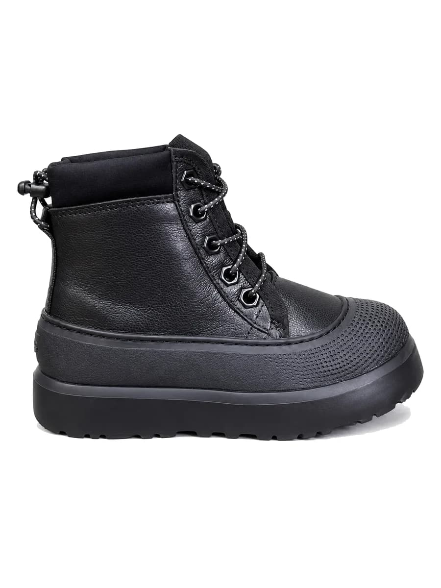 UGG Kids Neumel Weather Hybrid Leather Black