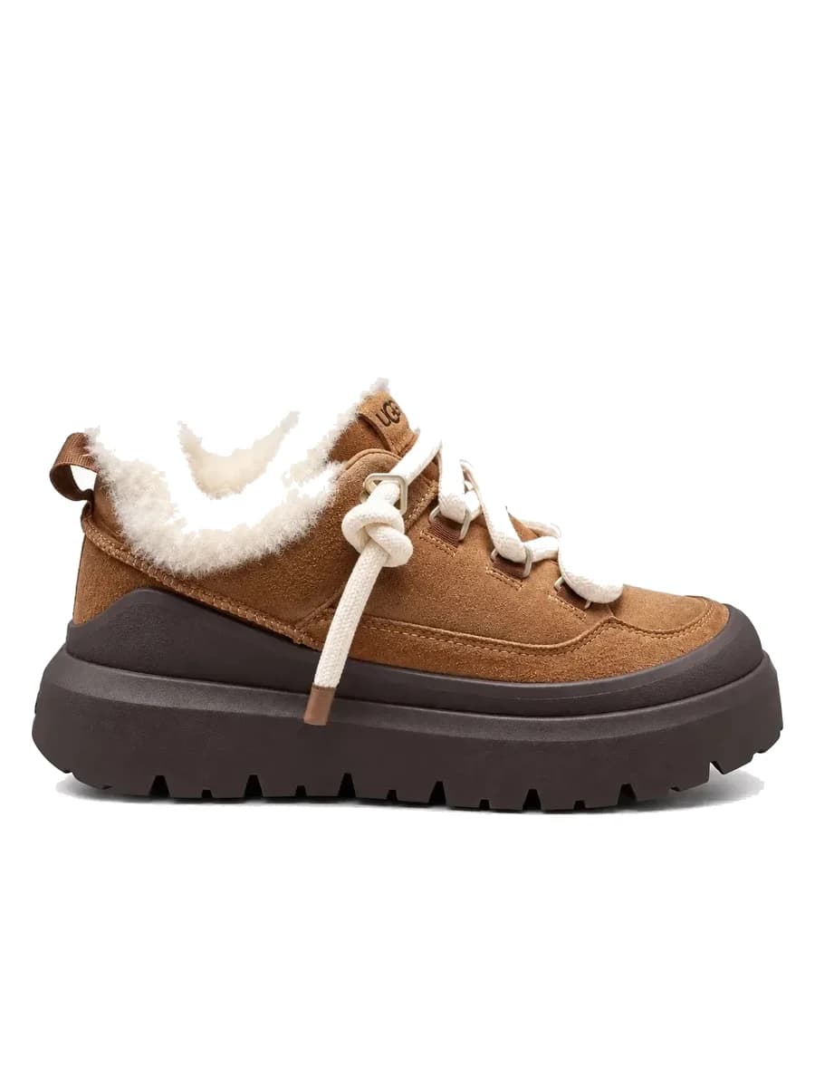 UGG Mens Heritage Utility Sneaker Chestnut