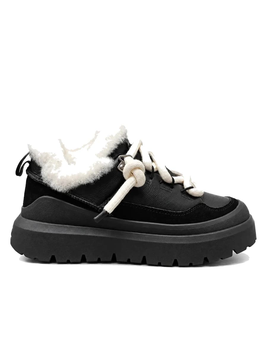 UGG Mens Heritage Utility Sneaker Black