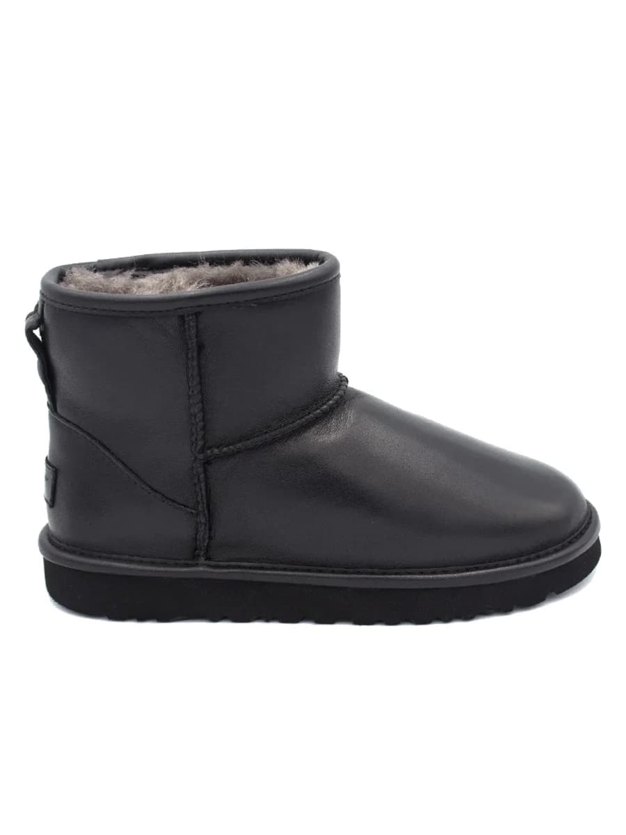 UGG Mens Classic Mini Leather Black