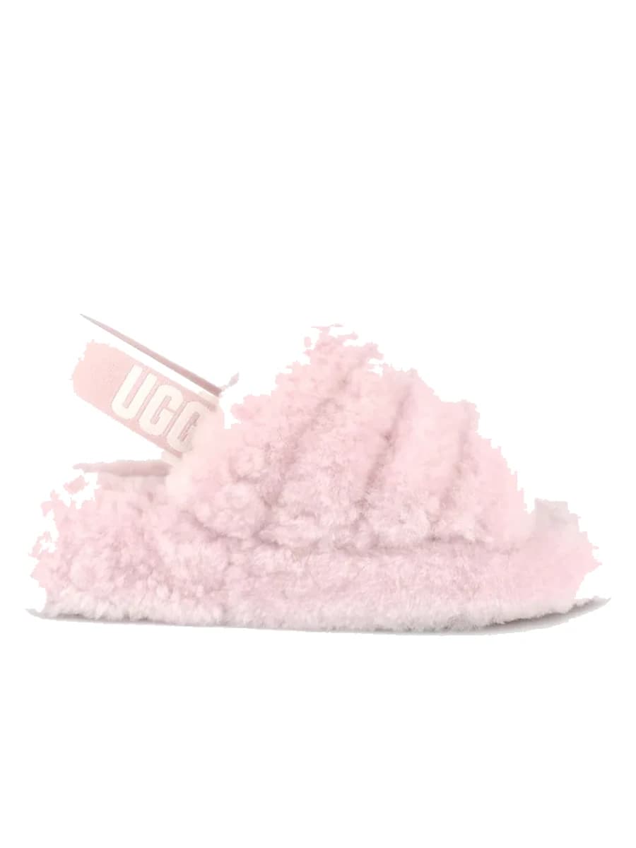 UGG Fluff Yeah Slide-Pink