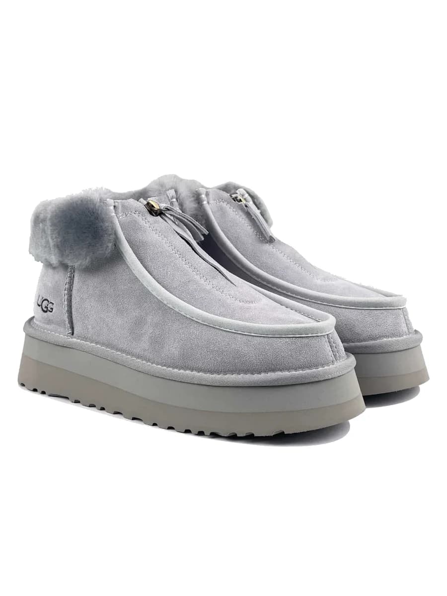 UGG Funkette Platform Boots Grey-Violet