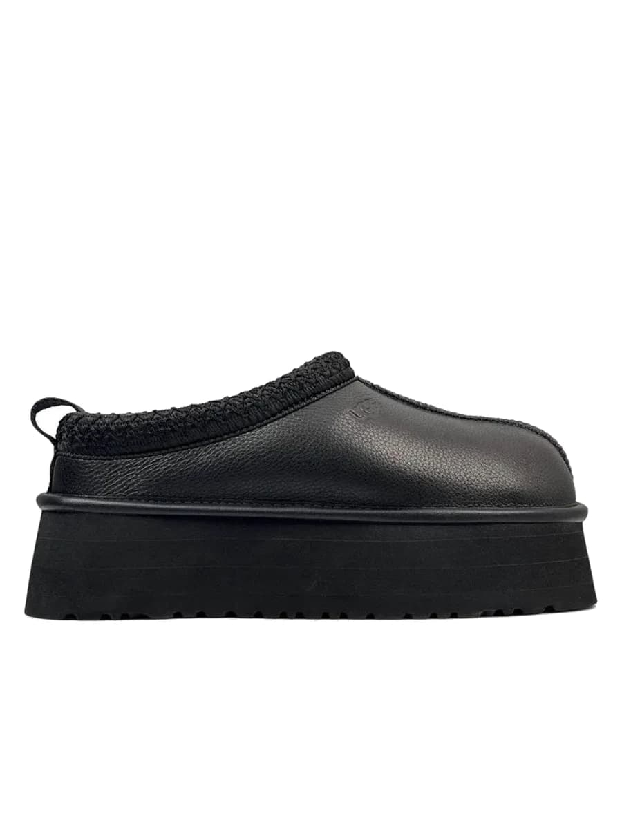 UGG Tazz Platform Leather Black