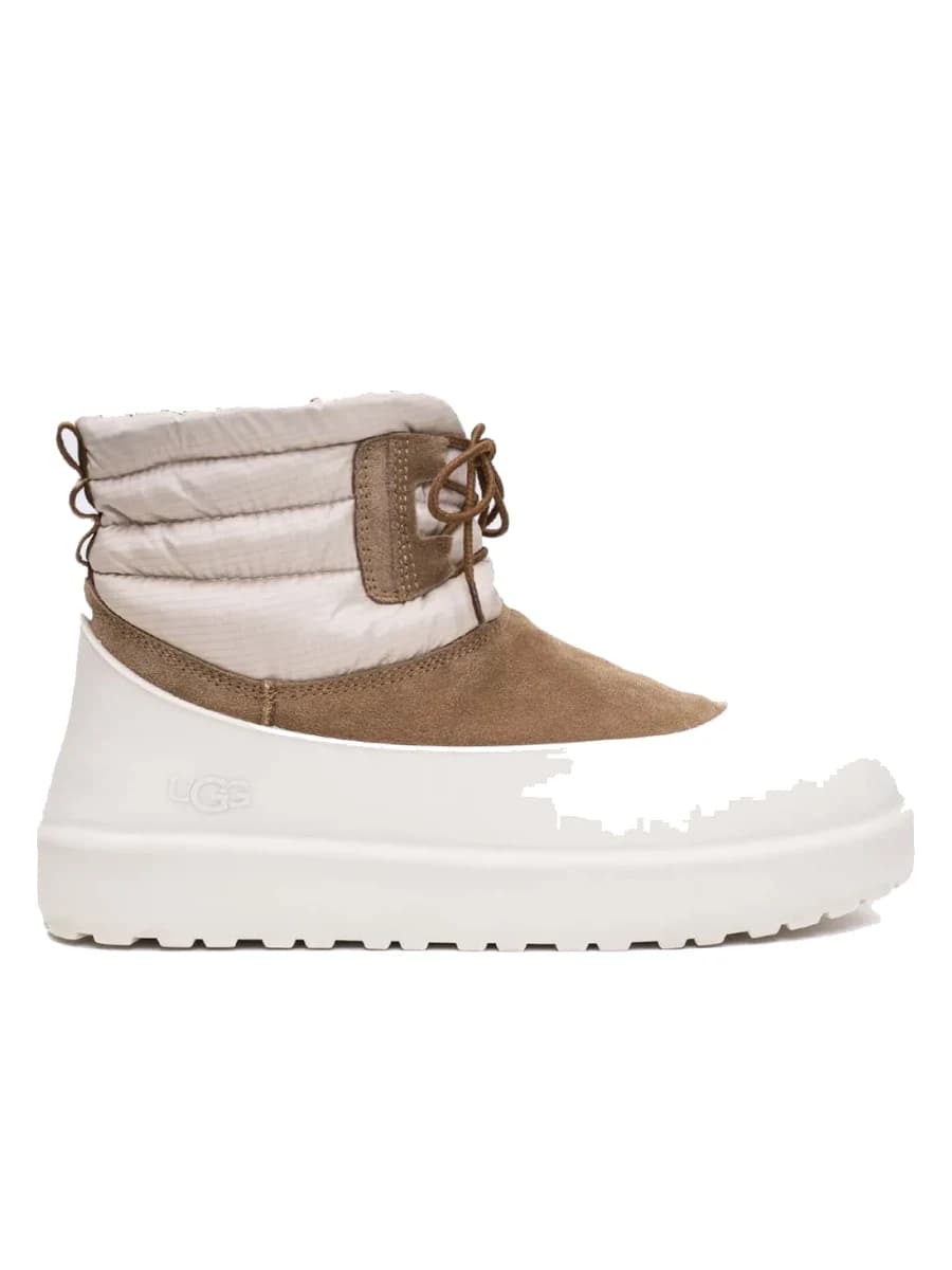 UGG Mens Classic Mini Lace-up Chestnut Whitecap