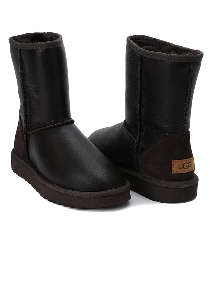 UGG Classic Short Metallic Chocolate