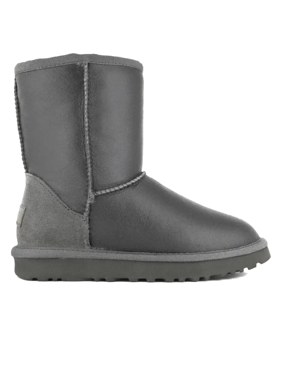 UGG Mens Classic Short Metallic Grey