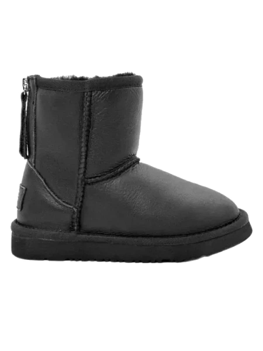 UGG Kids Zip Metallic Black