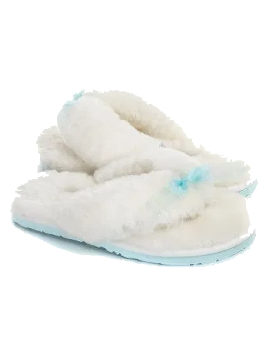 UGG Fluff Flip Flop II White