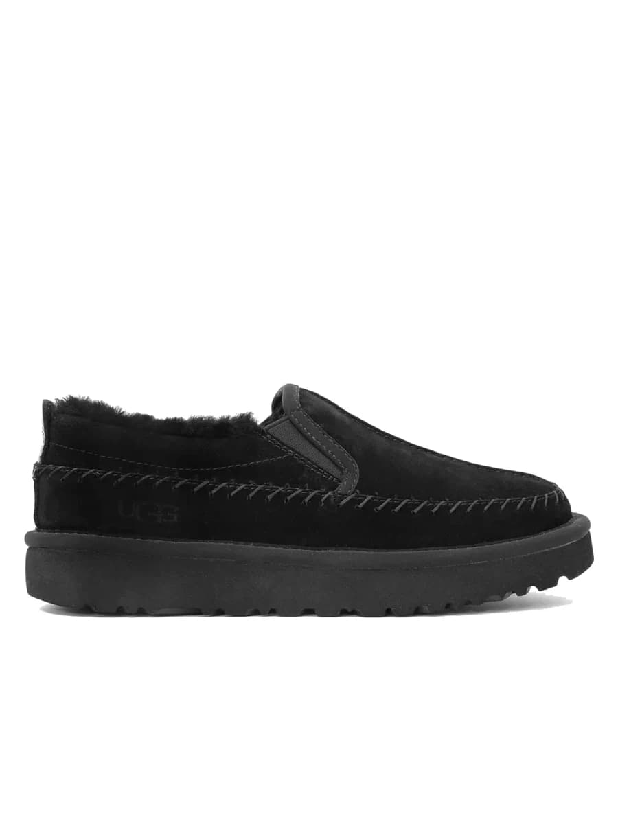UGG Stitch Slip On Black