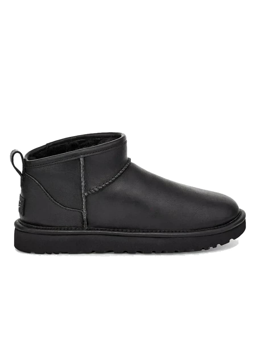UGG Classic Ultra Mini Leather Black